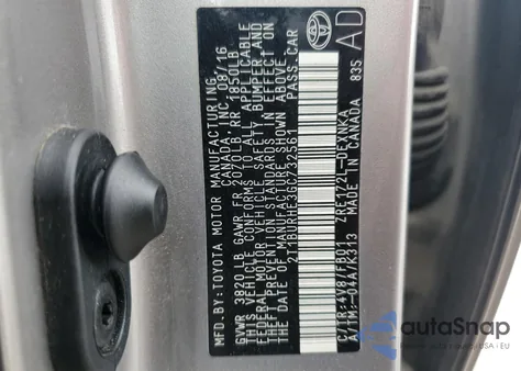 2016 Toyota Corolla L from USA, damaged, VIN 2T1BURHE3GC732561